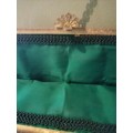 Vintage Emerald Green Beaded Evening Bag