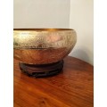 Chinese Brass Bowl