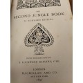 The Second Jungle Book By Rudyard Kipling dated 1895