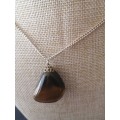 Vintage Tigers Eye Pendant and chain