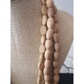 2 x Wooden Bead Necklace