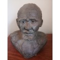 AFRICAN CLAY BUST