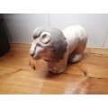 RAKU Pottery Lion