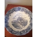 English Village Pattern Salem China Plate made in England