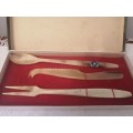 Scottish Stag Horn Cheese Set