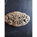 Marcasite Large Brooch