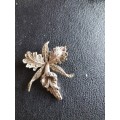 Small Marcasite Orchid Brooch