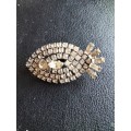 Crystal Brooch