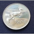 Silver 1 rand coin, 1966
