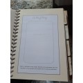VINTAGE Family History Album Book To input family history info