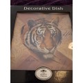 Decorative Dish Tiger Print