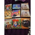 Kids DVDs National Geographic and cartoons JOB LOT