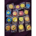 BADGES smiley Emoji Expression Pin Badge