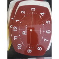 Clocks Perspex Faces hands to be added on purchase