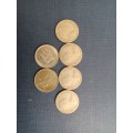 5c Rhodesia Coins 1964 and 1975 Coins Sold individually COINS MONEY