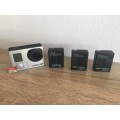 GoPro Hero 3+ Black Edition + Memory Card + Accessories Bundle for sale