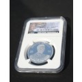 2014 SILVER R1 MANDELA EDUCATION FIRST RELEASE NGC GRADED PF 69 UC