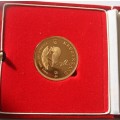1984 1 OZ GOLD COIN IN SAM BOX    RELOCATION SALE