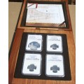 2013 UNION BUILDING NGC GRADED SET WITH BOTH MS GRADEDS