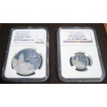 2013 UNION BUILDING NGC GRADED SET WITH BOTH MS GRADEDS