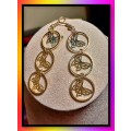 Beautiful dangling butterfly earrings