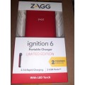 Zagg Ignition 6 Power Bank 6000 MAh Capacity with Flash Light