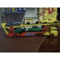 Matchbox Car Transporter with 5 cars