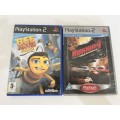 2x PlayStation 2 games - Bee Movie game and Burnout Revenge (Platinum)