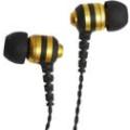 Fischer Audio Golden Wasp In-Ear Headphone with In-Line Multifunction Remote and Microphone