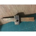 Wooden double beam marking gauge