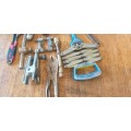 Job lot of Gedore and other vintage tools