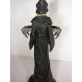 Large Death Figurine (40 cm tall) with candle holder *collection only*