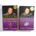 Bundle of Two Robert T. Kiyosaki Books - Cashflow Quadrant and Increase Your Financial IQ