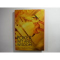 Poker Wit and Wisdom - Hardcover - Fiona Jerome