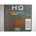 Philips HQ E180 Blank Video Cassette