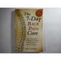 The 7-Day Back Pain Cure - Paperback - Jesse Cannone