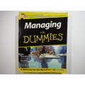 Managing for Dummies - Richard Pettinger, MBA