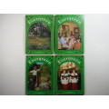 Evergreen : Britain`s Brightest Country Quarterly - 4 Volumes 1987