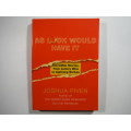 As Luck Would Have It - Paperback - Joshua Piven