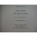 Lectures on the Blood - Hardcover - F.Magendie, M.D. - The Classics of Medicine Library