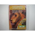 Champions of the Wild : African Lions : Hunters of Pride - DVD