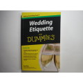 Wedding Etiquette for Dummies - Softcover - Sue Fox