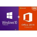 ***VALUE BUNDLE OFFER*** Microsoft Office Professional 2019 + Windows 10 Professional/Ms Office 2019