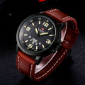 ***Naviforce Brand ( Model:9028 )** High quality Stainless Steel Leather strap Men Watch-