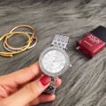 -**LADIES GENEVA  CONTENA -**SILVER** LUXURY QUALITY DRESS WATCH