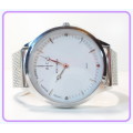 $199--***Womens Big Dial Nick Cabana Brand**Exclusive** White Dial Silver Stainless Steel Belt.**