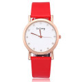 **GOGOEY BRAND 844* SUMMERFUN COLORFULL ** Quartz Watch with Red Leather Strap *