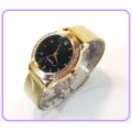 --***Womens  Gold Mesh Belt  Classic Quartz Stainless Steel Wrist Watch !!