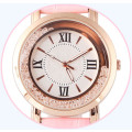 --***LADIES ** LOVELY CRYSTAL ENCRUSTED~ROSE GOLD  QUARTZ  Watch  -