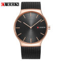 ** CLASSIC -Titanium Emperor by CURREN® ROSE GOLD & BLACK